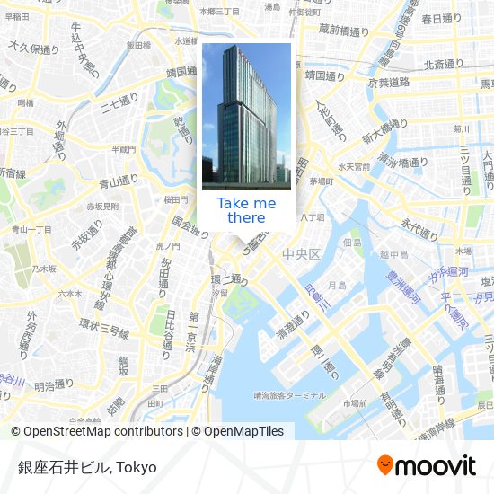 銀座石井ビル map