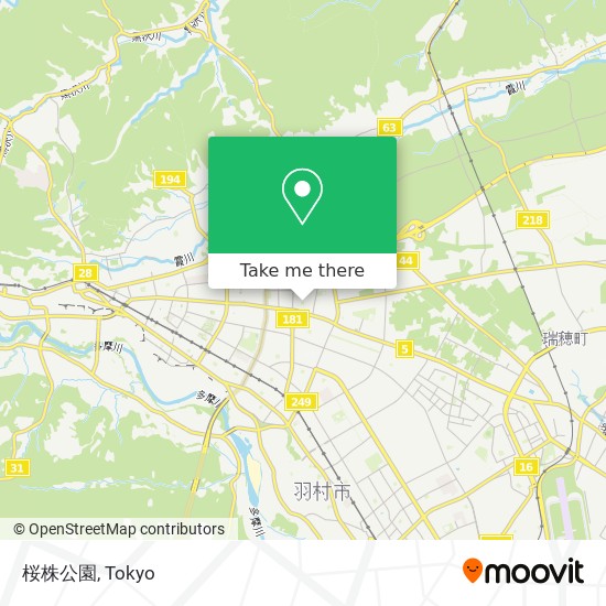 桜株公園 map