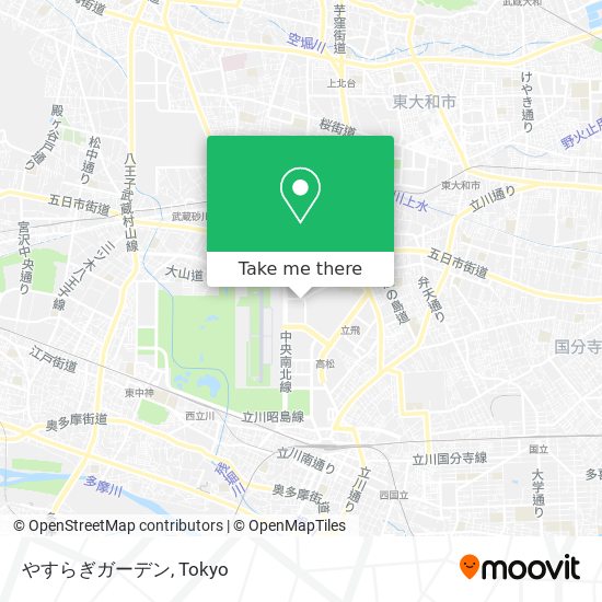 やすらぎガーデン map