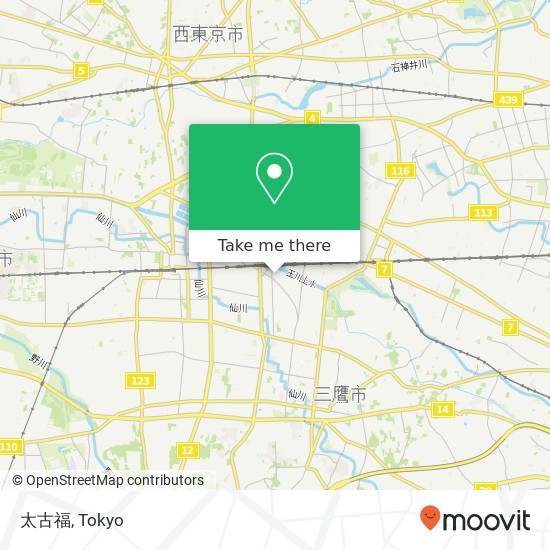 太古福 map