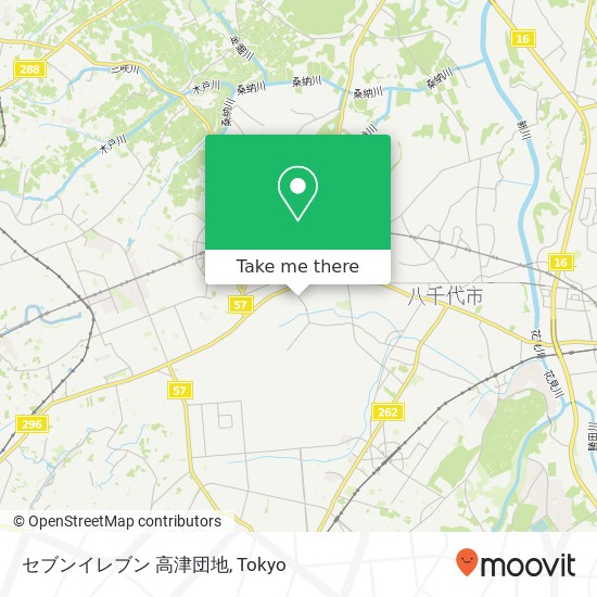 セブンイレブン 高津団地 map