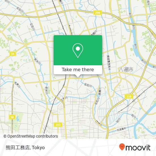 熊田工務店 map