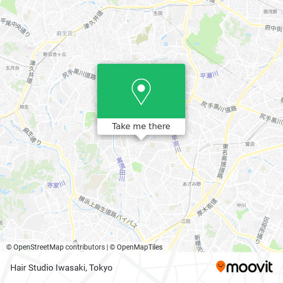 Hair Studio Iwasaki map