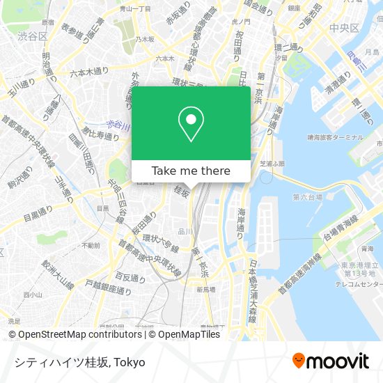 シティハイツ桂坂 map