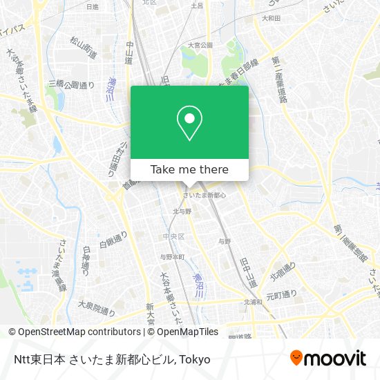 Ntt東日本 さいたま新都心ビル map