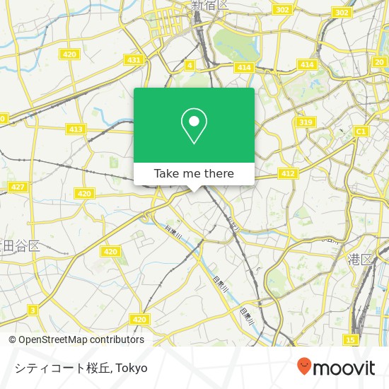 シティコート桜丘 map