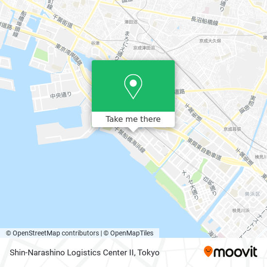 Shin-Narashino Logistics Center II map