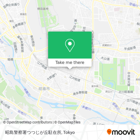 昭島警察署つつじが丘駐在所 map