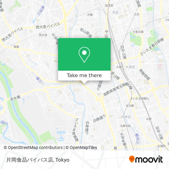 片岡食品バイパス店 map