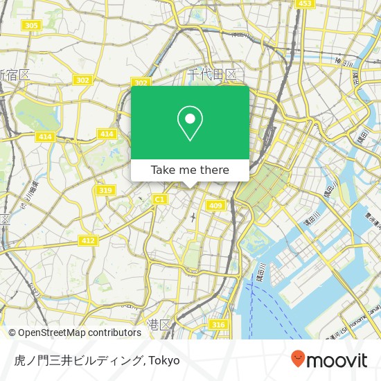 虎ノ門三井ビルディング map