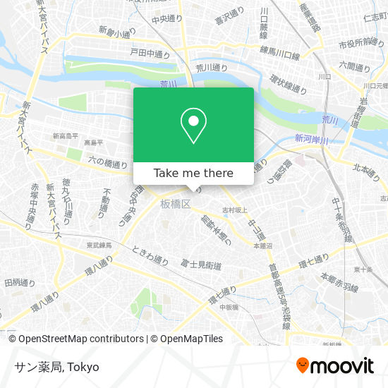 サン薬局 map