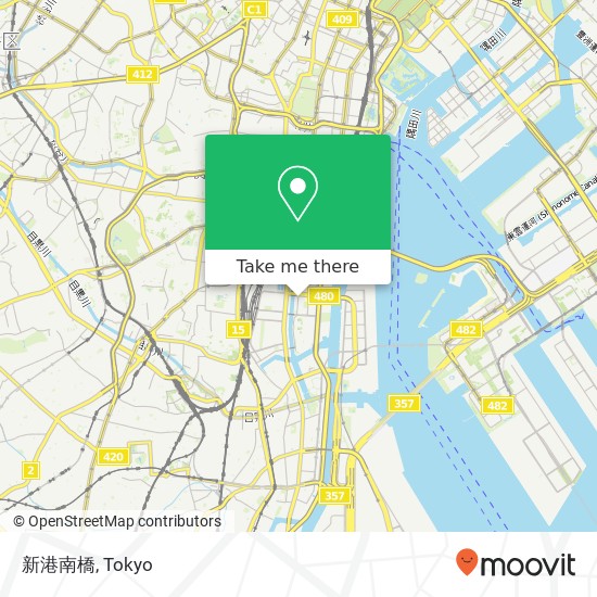 新港南橋 map