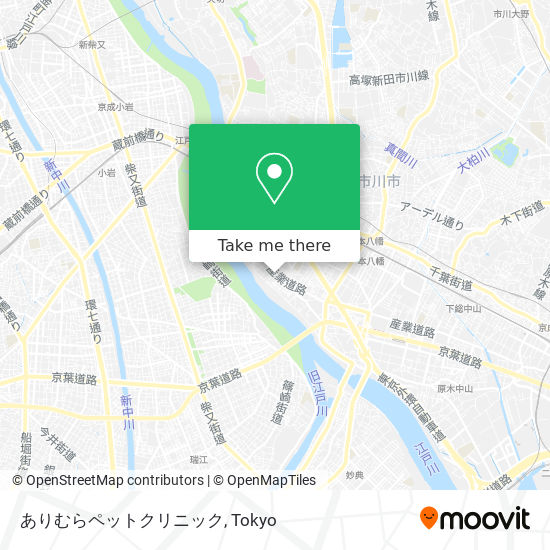 ありむらペットクリニック map