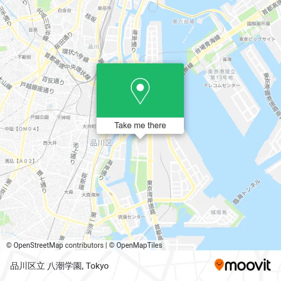 品川区立 八潮学園 map