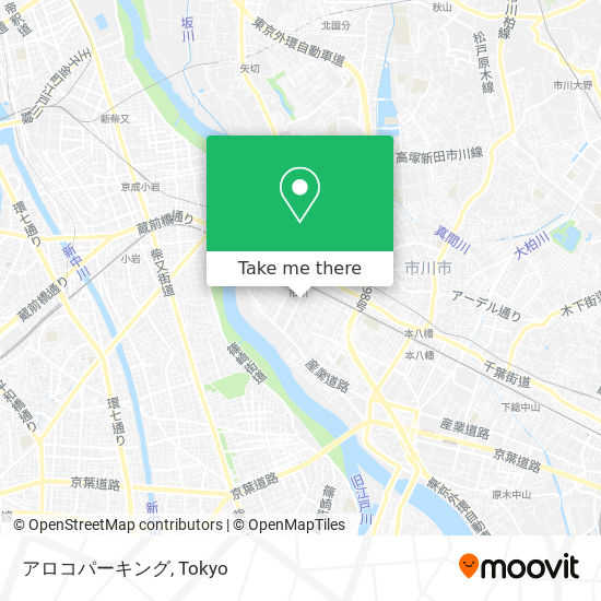 アロコパーキング map