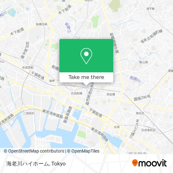 海老川ハイホーム map