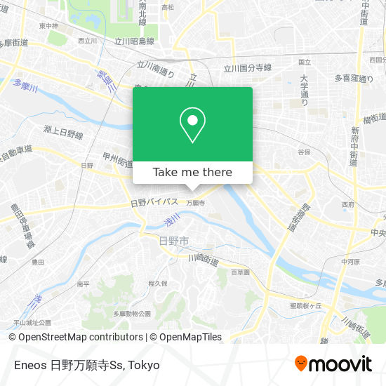 Eneos 日野万願寺Ss map