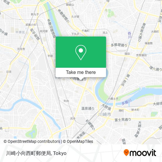 川崎小向西町郵便局 map