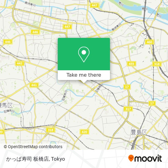 かっぱ寿司 板橋店 map