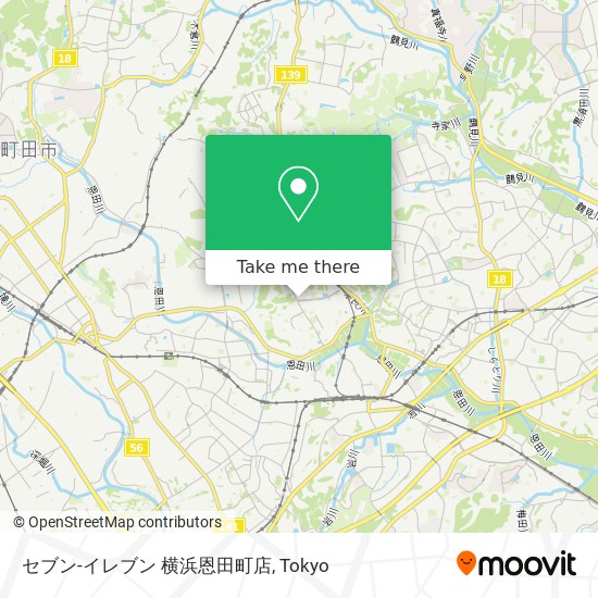 セブン-イレブン 横浜恩田町店 map