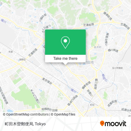 町田木曽郵便局 map