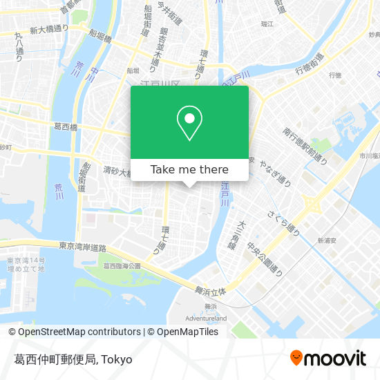 葛西仲町郵便局 map