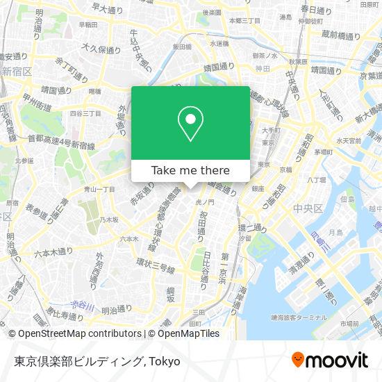 東京倶楽部ビルディング map