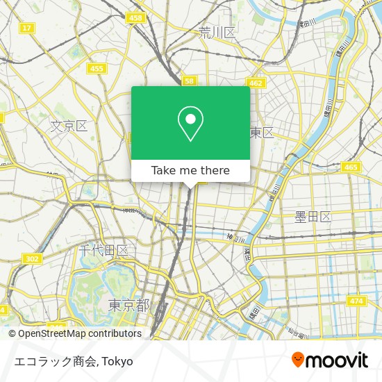 エコラック商会 map