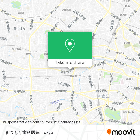 まつもと歯科医院 map