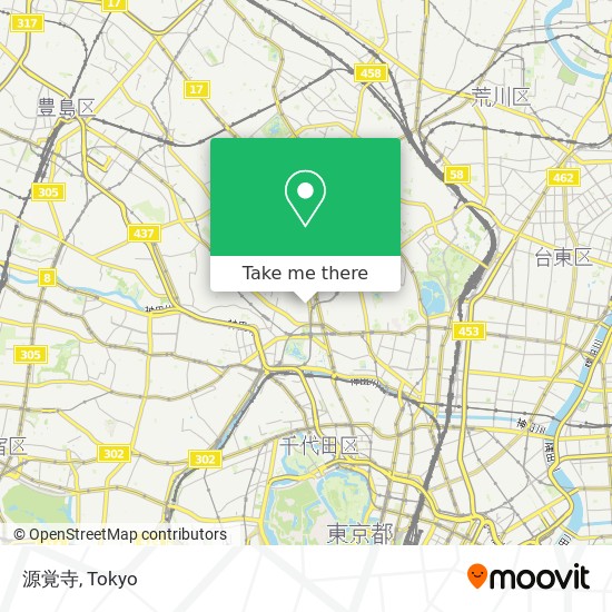 源覚寺 map