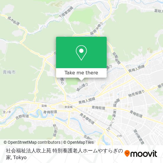 社会福祉法人吹上苑 特別養護老人ホームやすらぎの家 map