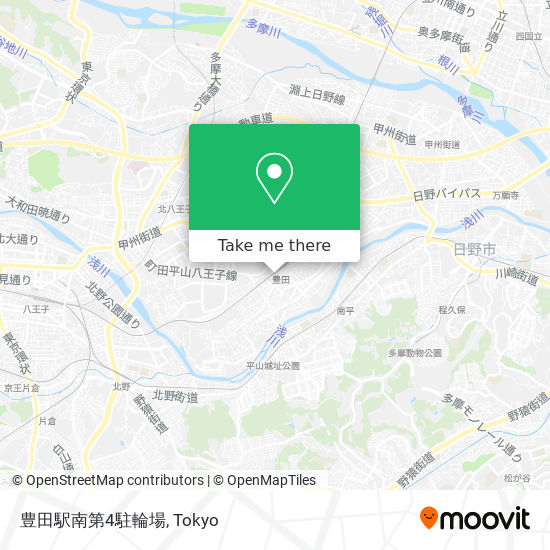 豊田駅南第4駐輪場 map
