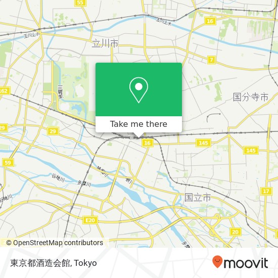 東京都酒造会館 map