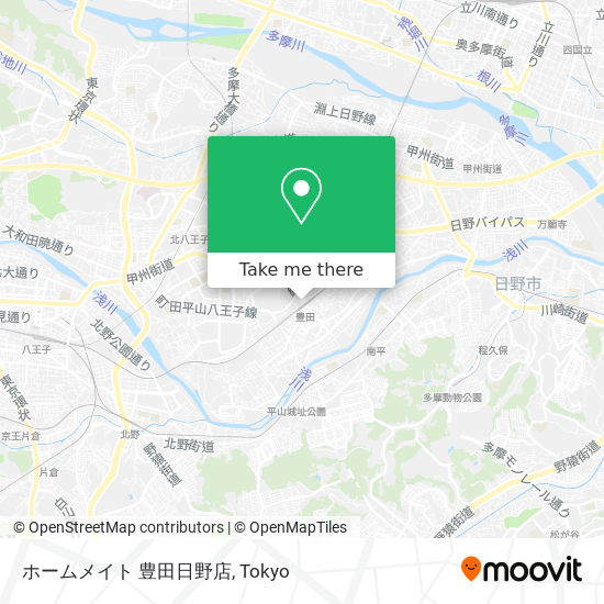 ホームメイト 豊田日野店 map