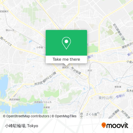 小峰駐輪場 map