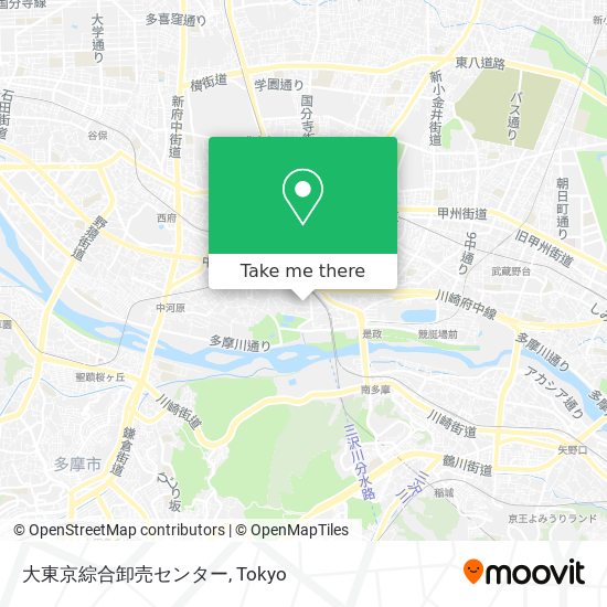 大東京綜合卸売センター map
