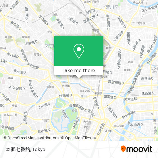 本郷七番館 map