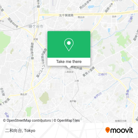 二和向台 map