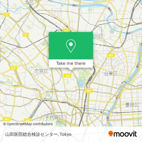 山田医院総合検診センター map