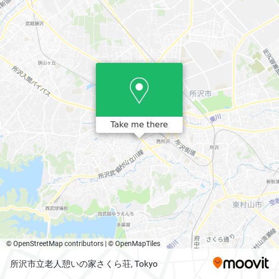 所沢市立老人憩いの家さくら荘 map