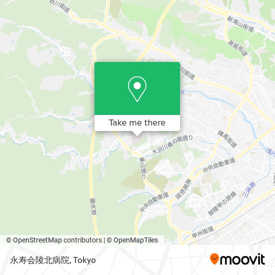 永寿会陵北病院 map