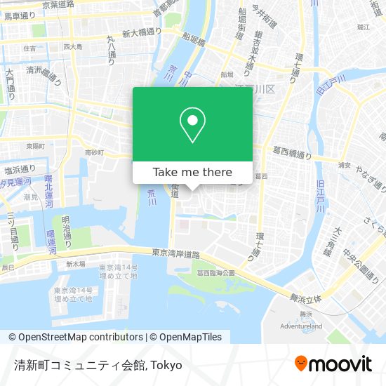 清新町コミュニティ会館 map
