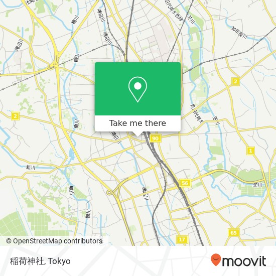 稲荷神社 map