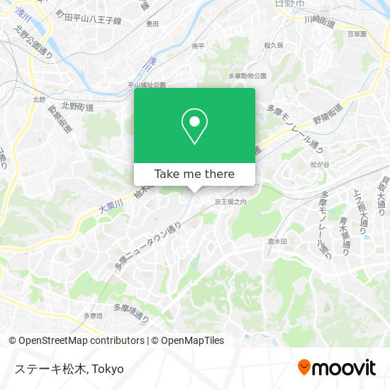 ステーキ松木 map