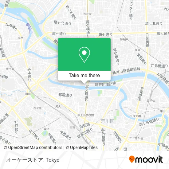 オーケーストア map