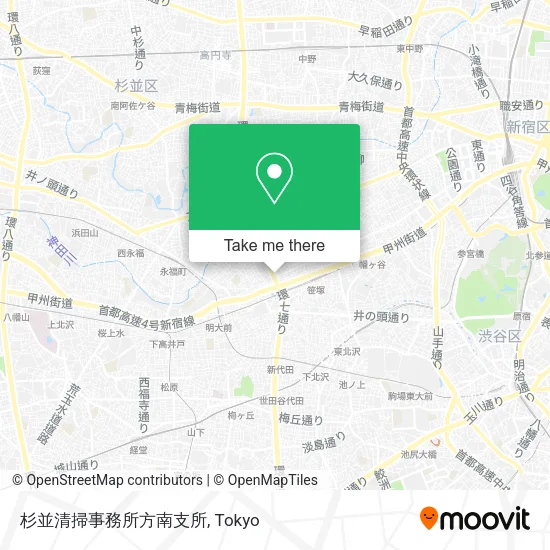杉並清掃事務所方南支所 map