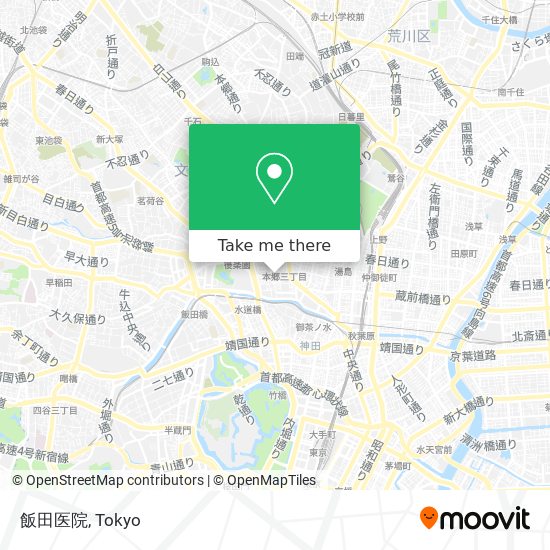 飯田医院 map