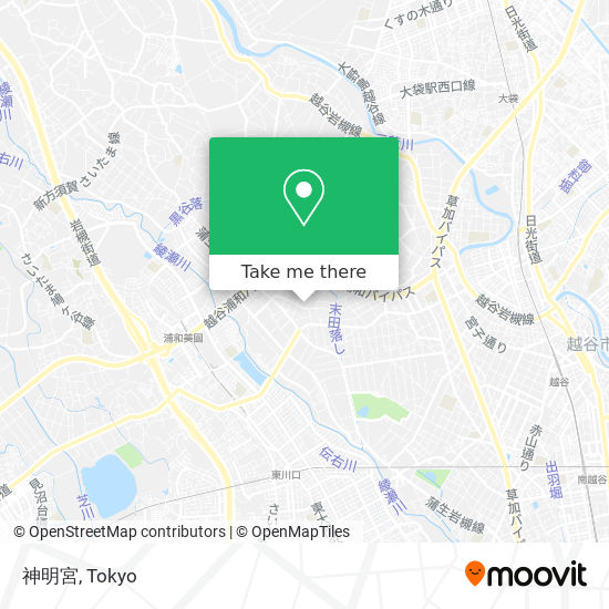神明宮 map