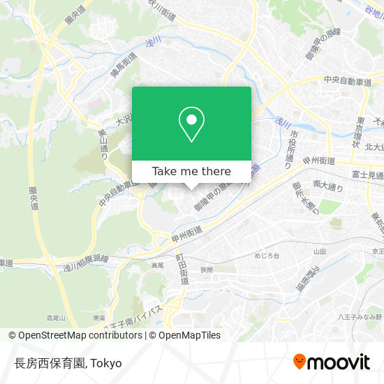 長房西保育園 map
