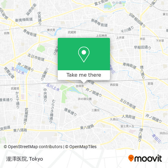 瀧澤医院 map
